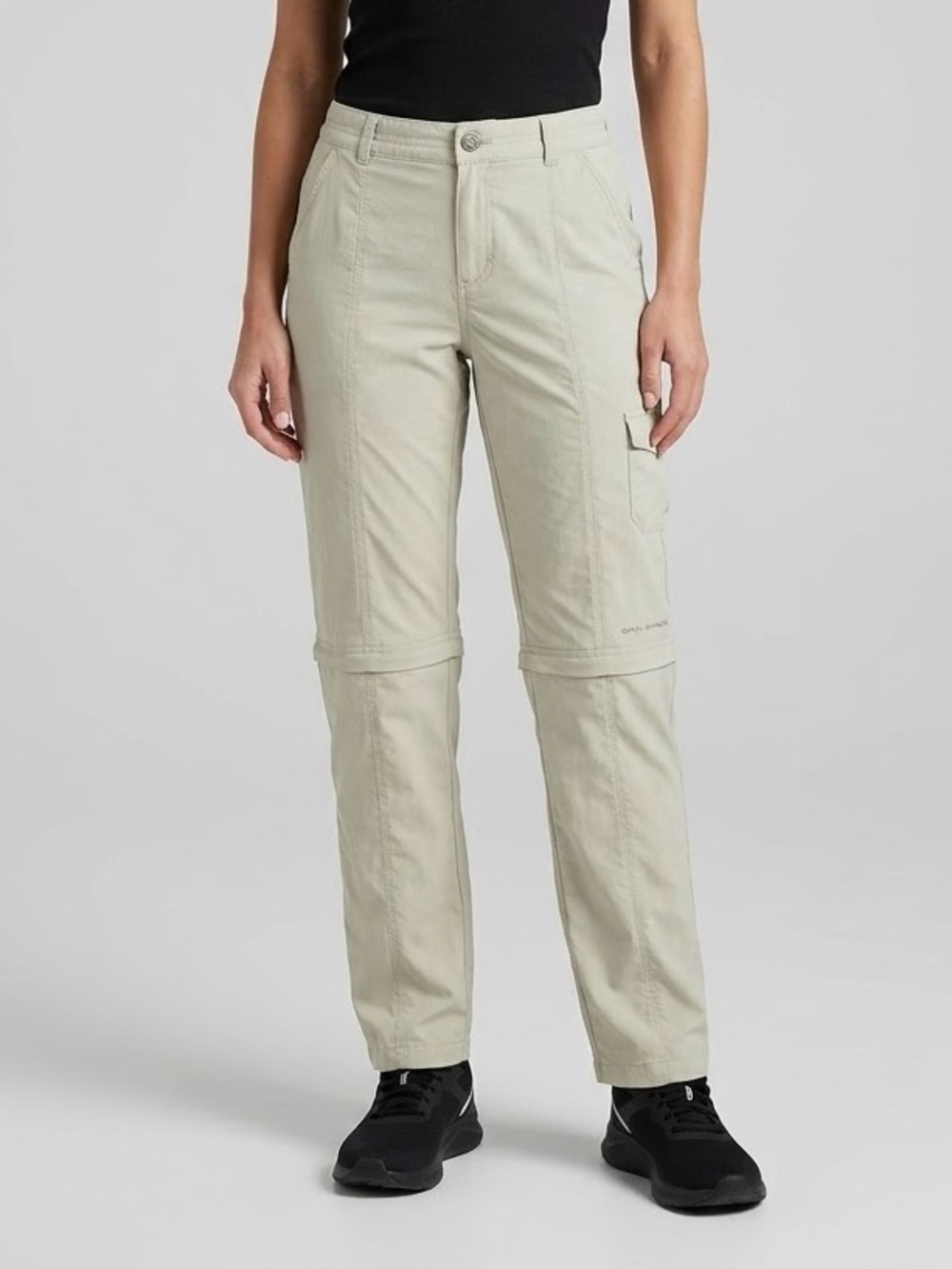 Columbia Women's Light Khaki Zip-Off Cargo Pants size S